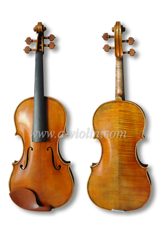 Hand made 4/4 Master Violin, Antique style Conservatory Violin (VHH1200)