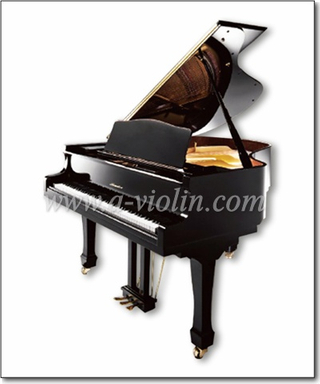 88 Keys Grand Piano/Black Polished Acoustic Silent Piano (AGP-152)