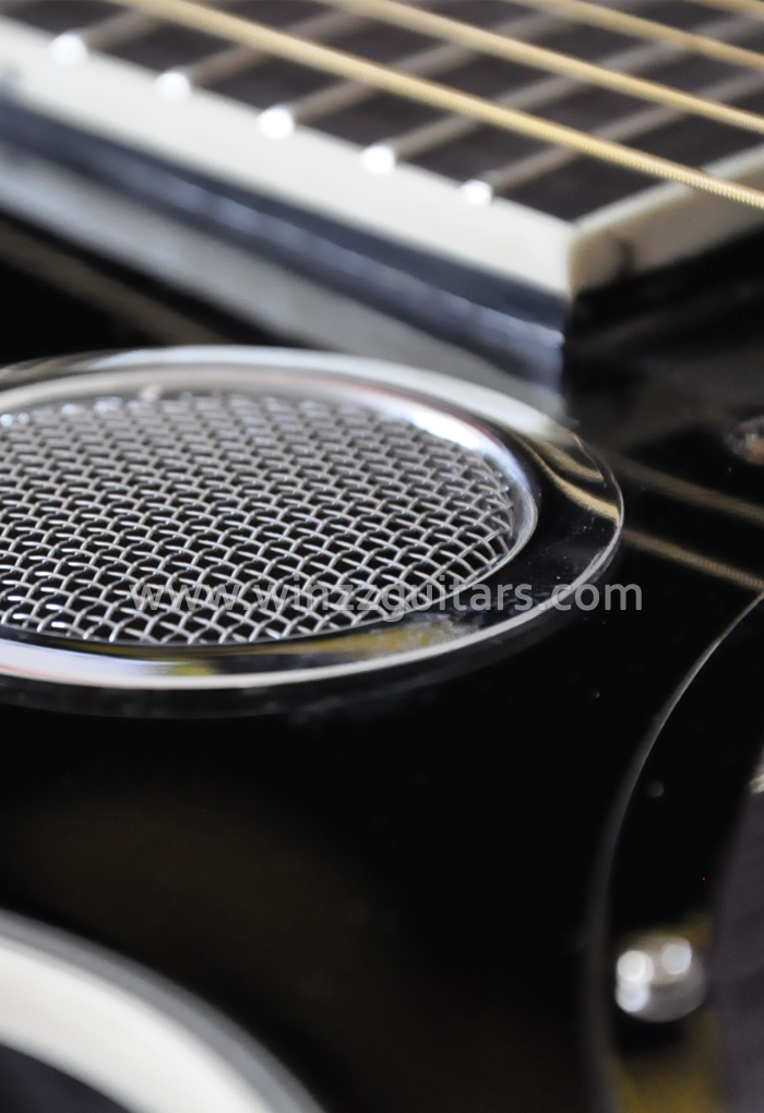 Spider Cone Plywood Electric Resonator Guitar/Resophonic Guitar (RGS88