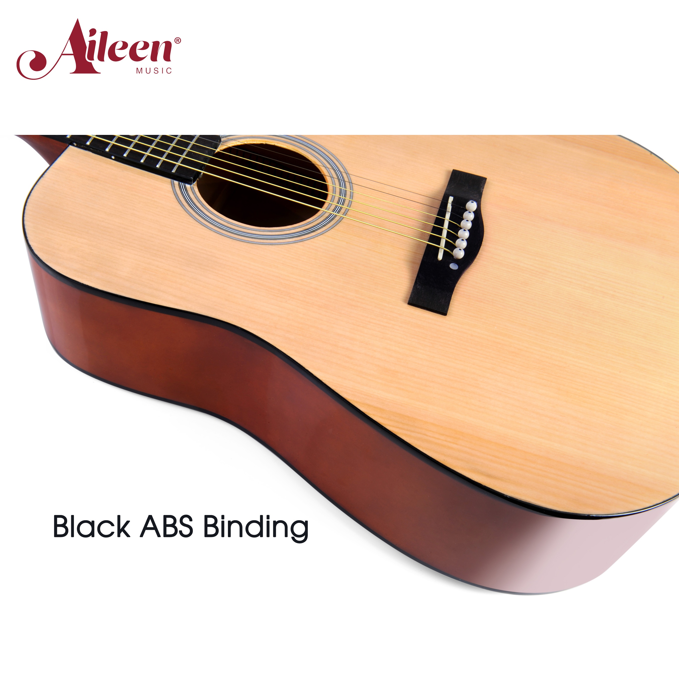 41" Spruce Plywood Top Advancing Student Acoustic Guitar (AF29H)