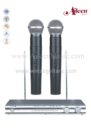 Wholesale FM Hanheld VHF Microphone Wireless Microphone (AL-500VM)