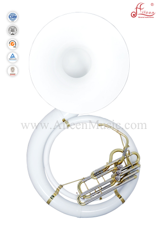 3 Valves Brass Instrument Fiberglass Sousaphone (SS9800)