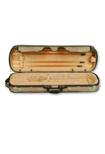 Waterproof Cover Oblong Shape Hard Violin Case (CSV007B)