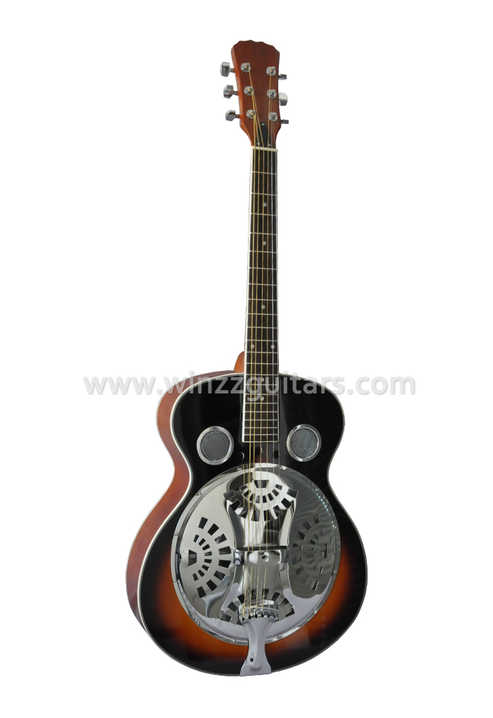 Spider Cone Plywood Electric Resonator Guitar/Resophonic Guitar (RGS88