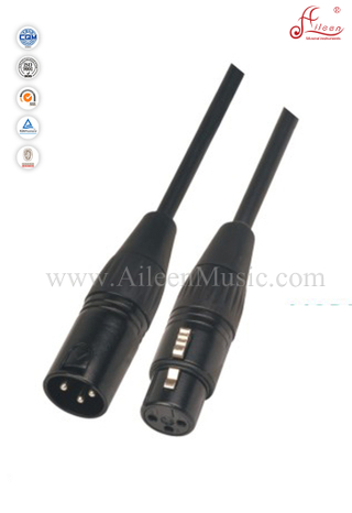 High Quality 6.5mm Black Xlr To Xlr Microphone Cable (AL-M005)