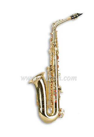 Wholesale Golden Lacquer Alto Saxophone (SP1011G-Y)
