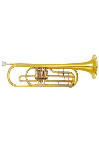 bB Key Rotary Bass Trumpet 3 Valves(BTP-MR4400G-SYY)