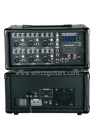 Professional 6 Channel Amplifier PA Mobile Power Pro Audio Amplifier ( APM-0615U )